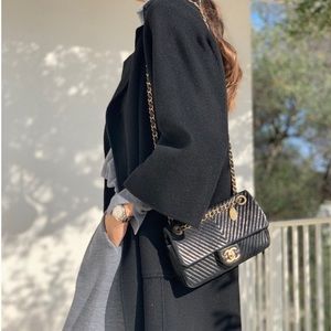 Chanel Chevron Surpique Bag Cruise Collection 2016